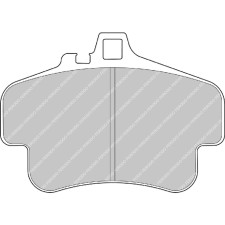 Pastilhas de travão FERODO D 3.12 dianteiras/traseiras para PORSCHE 996
