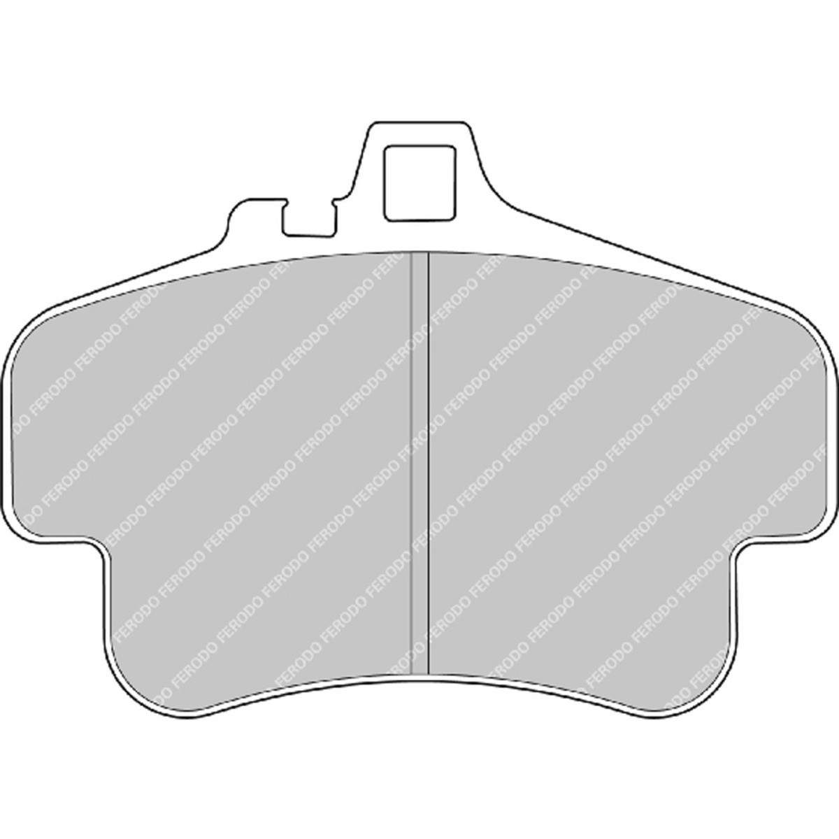 Pastillas de freno FERODO D 3.12 delanteras/traseras para PORSCHE 996Array