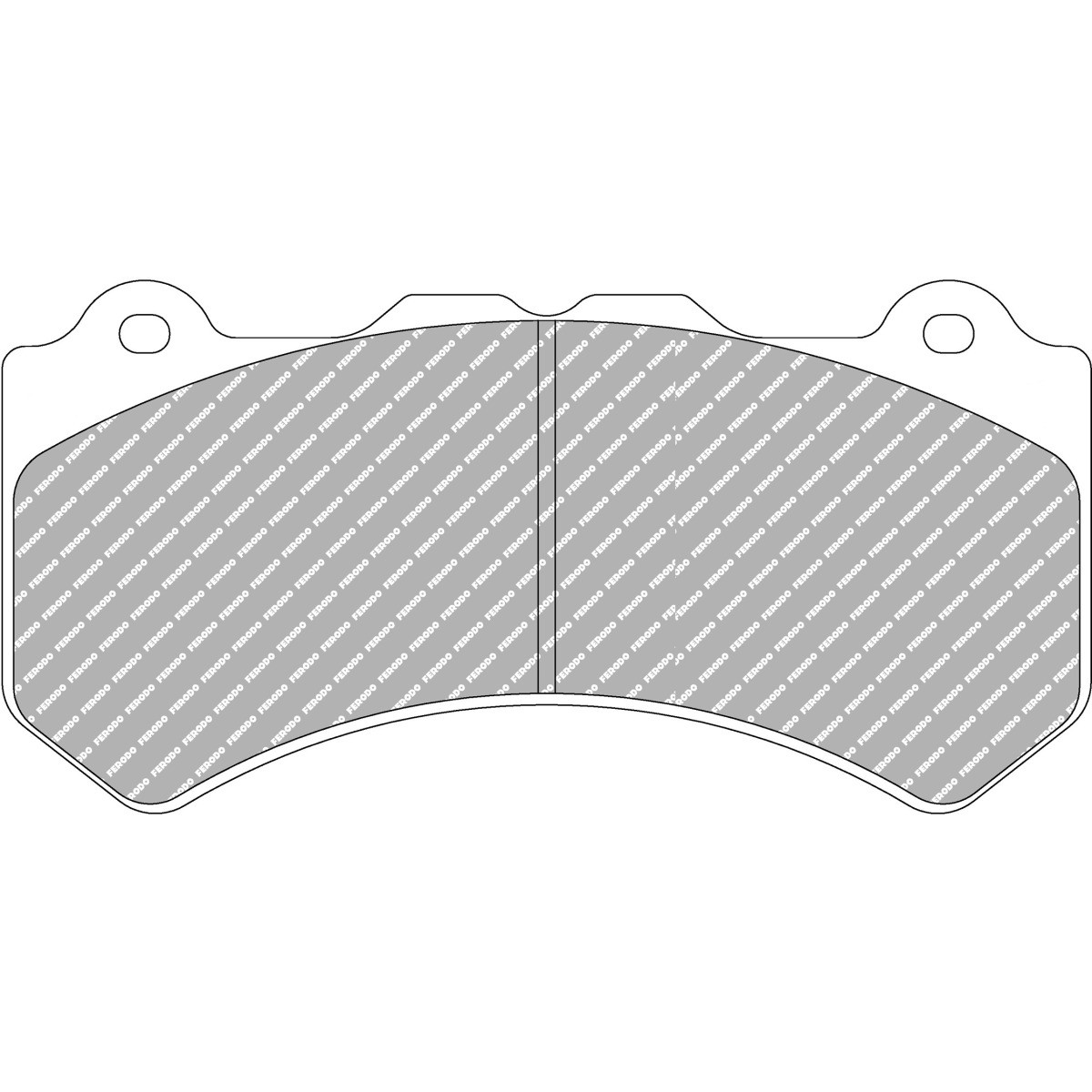 Pastilhas de travão FERODO DS UNO dianteiras para AUDI RS6 V10 biturboArray