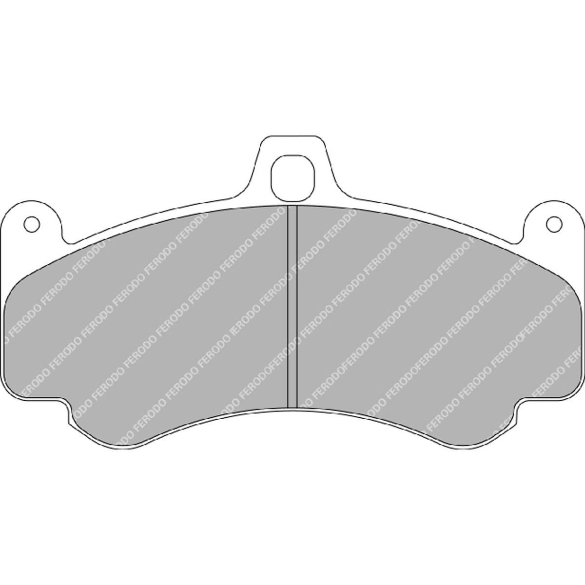 Pastillas de freno FERODO DS 312 delanteras para Porsche Carrera GT2/GT3Array