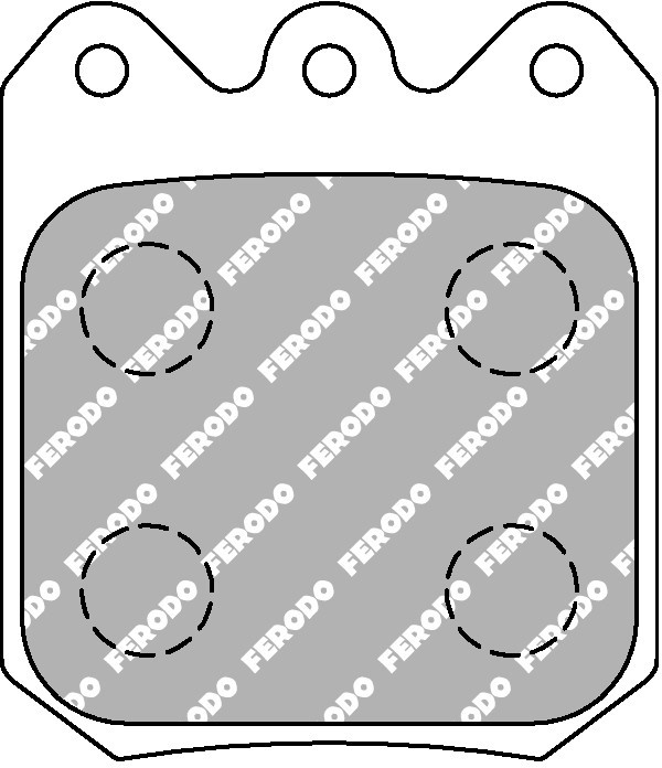 Pastilhas FERODO DS3.12 FRP3104GArray