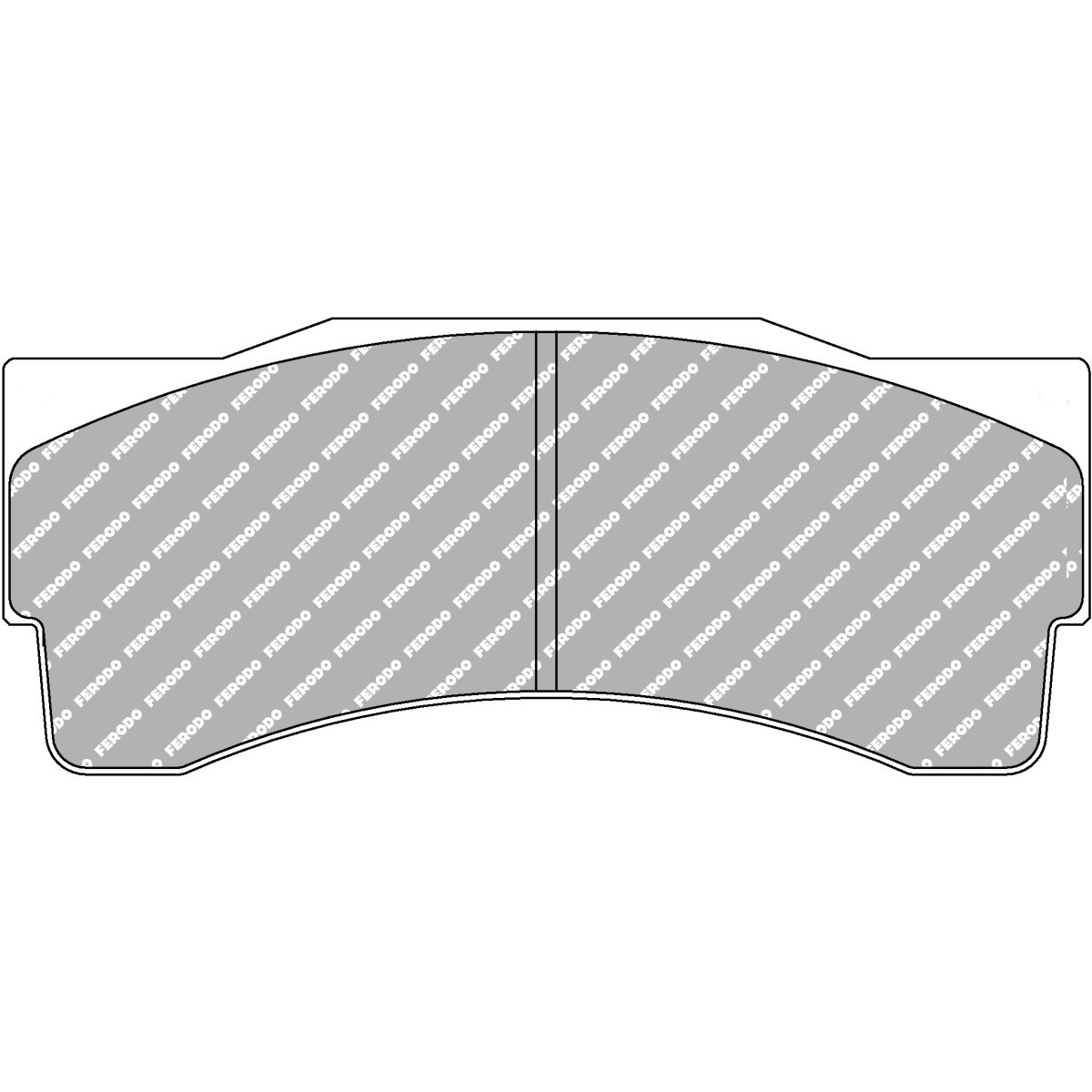 Pastilhas FERODO DS3.12 FRP3039GBArray