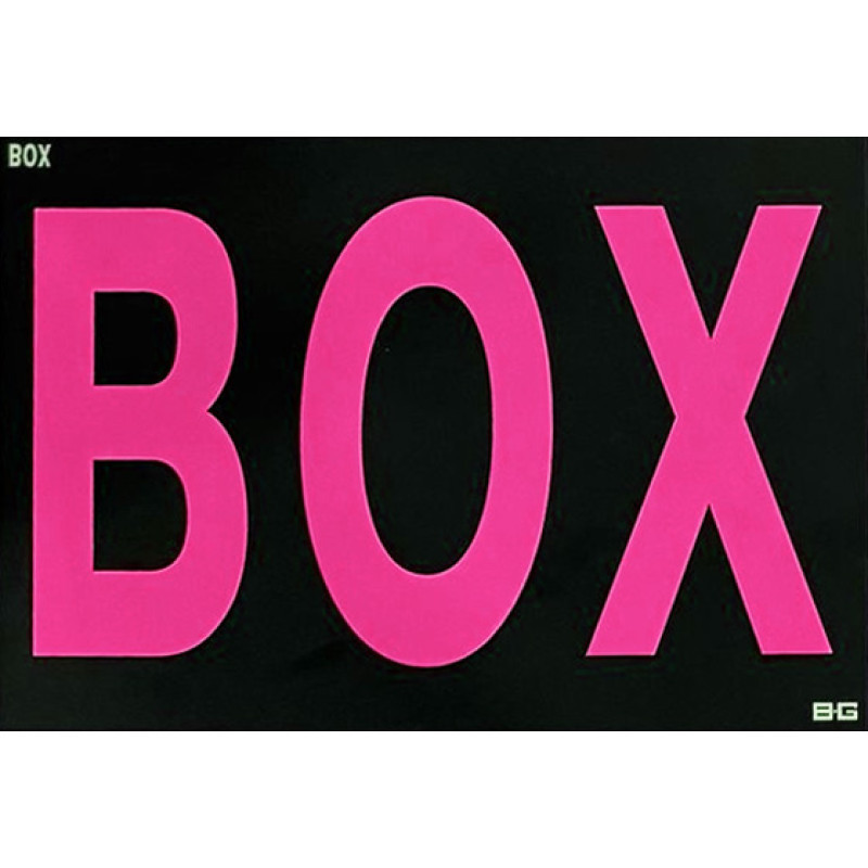 Symbole BOX BG Racing de gran formato 337 x 240 mmArray