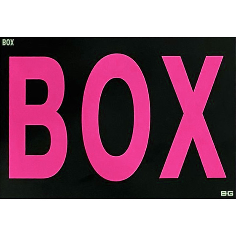 Symbole BOX BG Racing de gran formato 337 x 240 mmArray