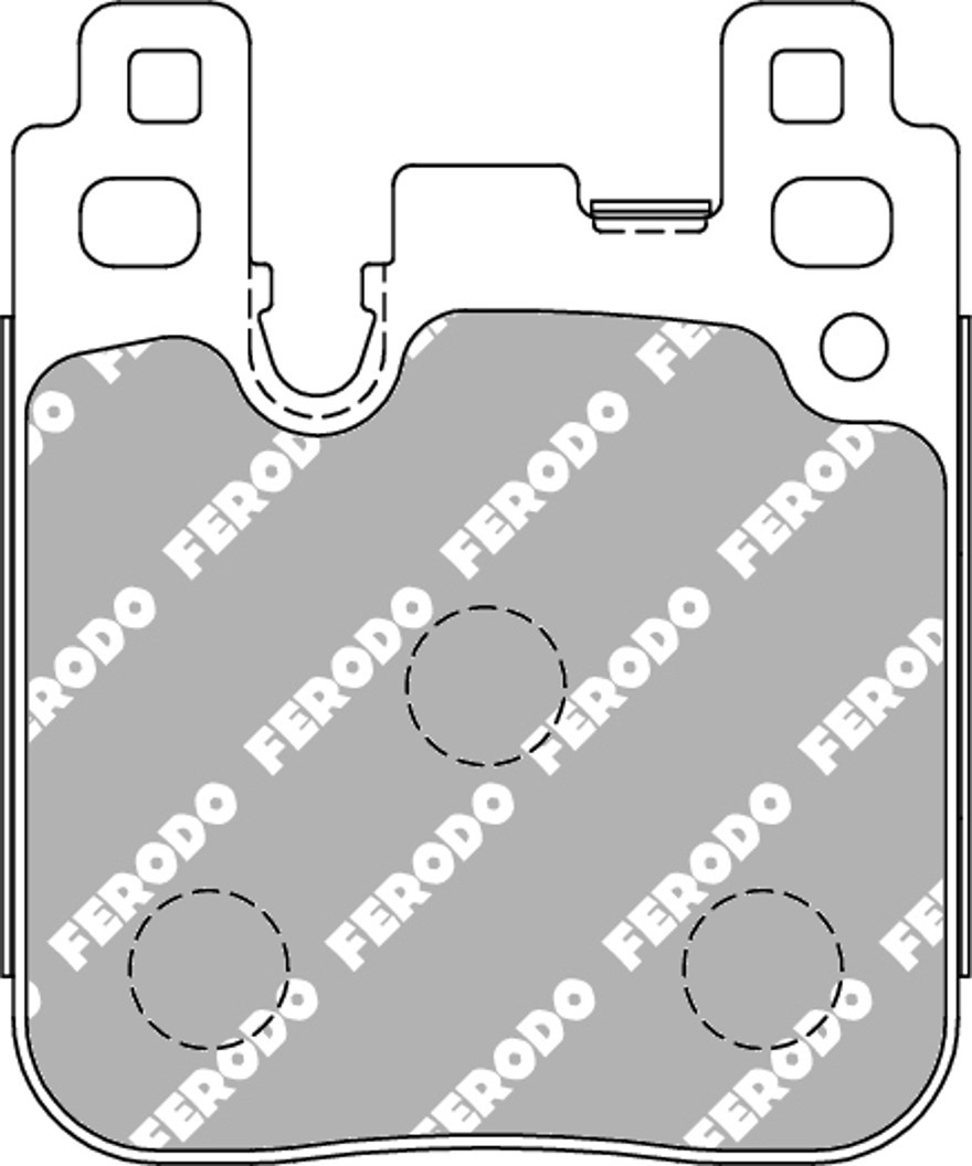 Pastilhas FERODO DS3.12 FCP4663GArray