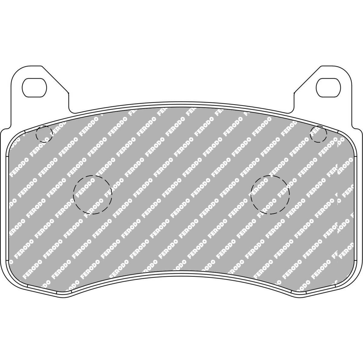 Pastilhas FERODO DS2500 FRP3161HArray