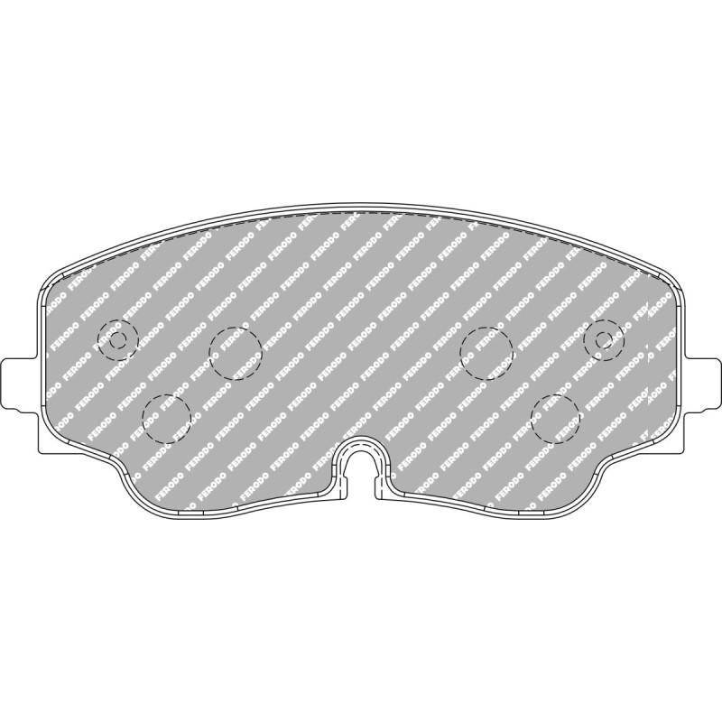 Pastilhas FERODO DS2500 FCP5358HArray