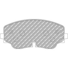 Pastilhas FERODO DS2500 FCP5358H