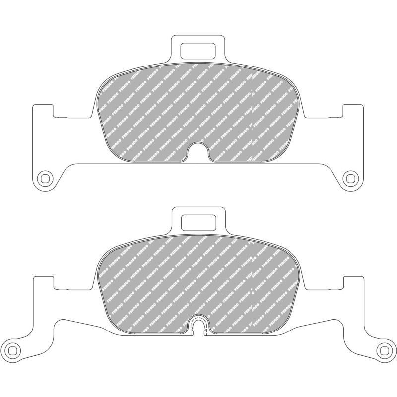 Pastilhas FERODO DS2500 FCP4616HArray