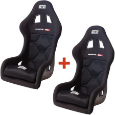 Pack de 2 asientos baquet GT2i Race-02M-V2 Fibre 2026 homologados por la FIA