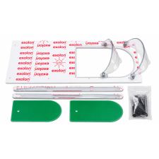 Ventanillas de ventilación de Makrolon Exolon Racing Window 2T6+D