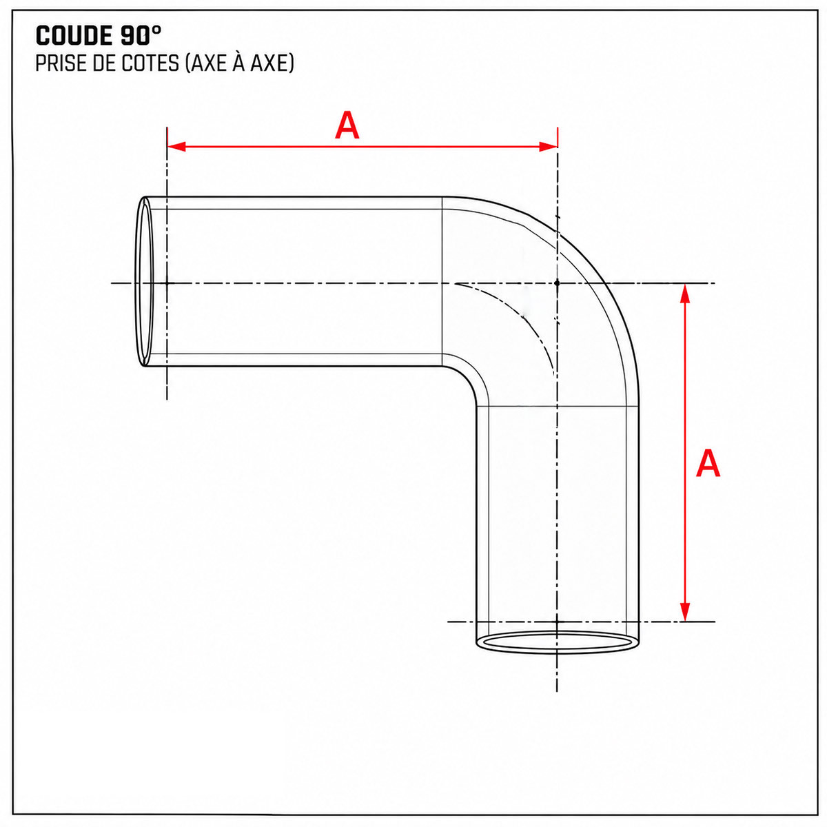 Codo silicona fluorado 90° GT2i para gasolinaArray