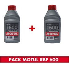 Embalagem de 2 garrafas de líquido de travões Motul RBF 600