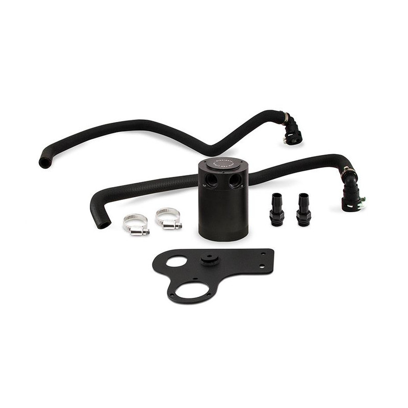 Recuperador de óleo para Mustang GT 5.0 da Mishimoto MMBCC-MUS8-18PBEArray