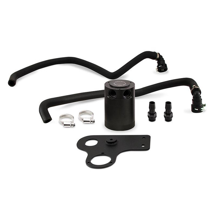 Recuperador de óleo para Mustang GT 5.0 da Mishimoto MMBCC-MUS8-18PBEArray