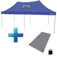 Pack GT2i Race Tent azul 3x6 aço+ Lona