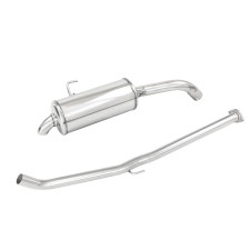 Conjunto Catback Inoxcar para o Renault Clio 2 RS: melhore o som e o desempenho do seu carro