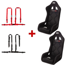 Pack GT2i Trackdays assento + arnês Clube