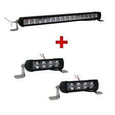 Pack de faros led Racing Pro SW-16 + SW-4