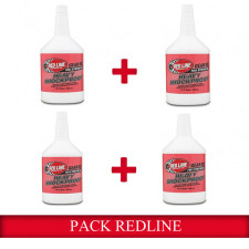 Embalagem de 4 tambores de óleo Red Line Shockproof Box
