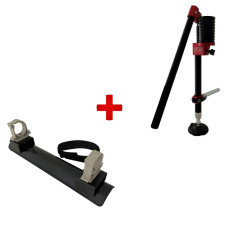 Kit completo de elevación para vehículos equipados con arco de seguridad | Gato GT2i Pro Evo CRK y soporte de seguridad