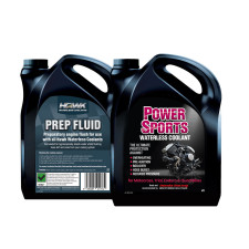 Conjunto Evans para drenagem e enchimento do sistema de refrigeração de motociclos 2 L + 2 L