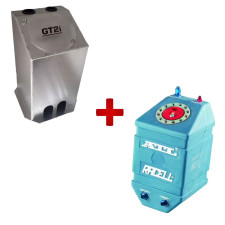 Pack de depósito combustible vertical ATL de 10 l y cajón depósito de aluminio GT2i