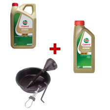 Pack de vidange: Castrol Edge FST 5W40 y kit completo de herramientas
