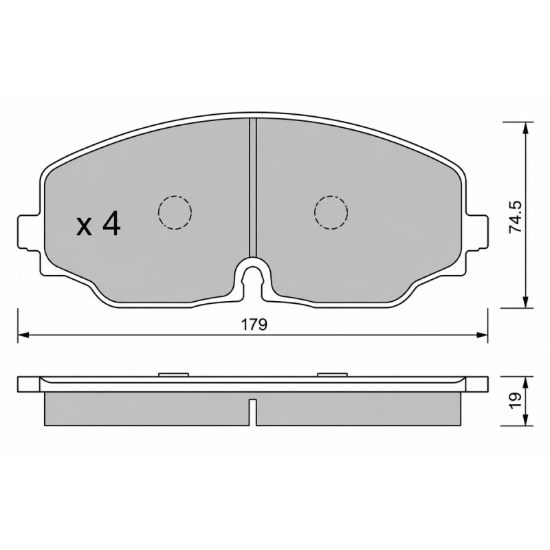 Pastillas de freno GT2i Club Volkswagen Tayron R41 delanterasArray