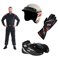 Pack trackdays Capacete + Luvas + Fato + Botas