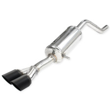 Silenciador trasero INOXCAR 2x80 negro - Alfa Romeo Junior - ALJUN.01.80CBLACK