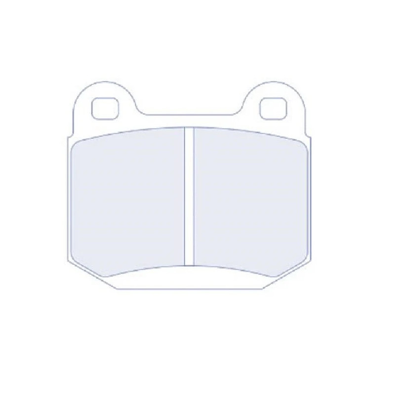 Pastilhas de travão dianteiras CL Brakes (Carbone Lorraine) 4060T14RC8Array