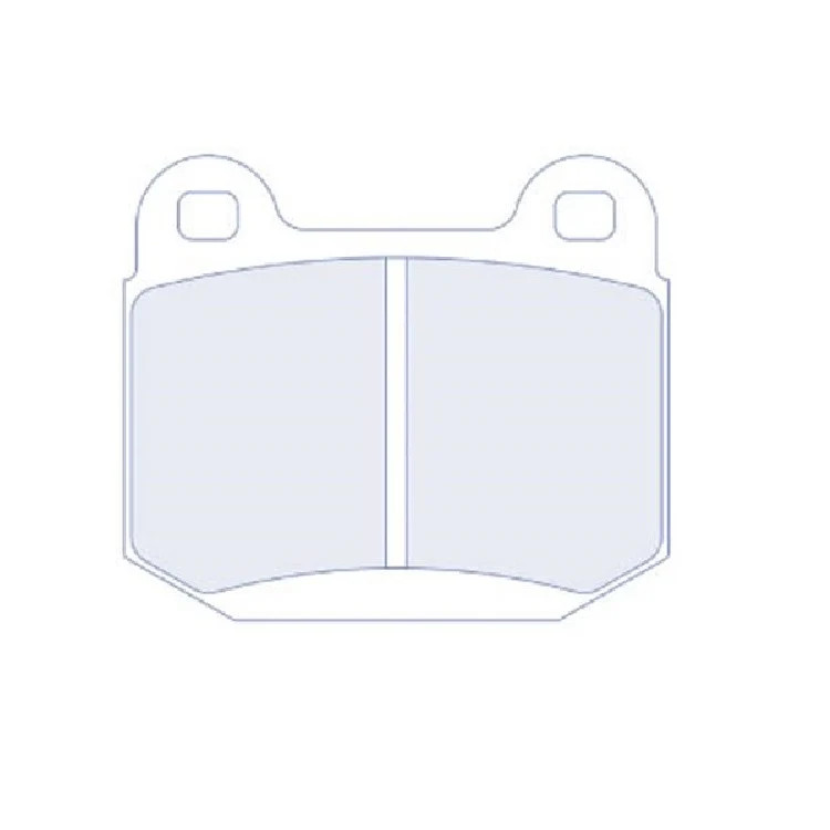Pastillas de freno delantero de frein CL Brakes (Carbone Lorraine) 4060T14RC8Array