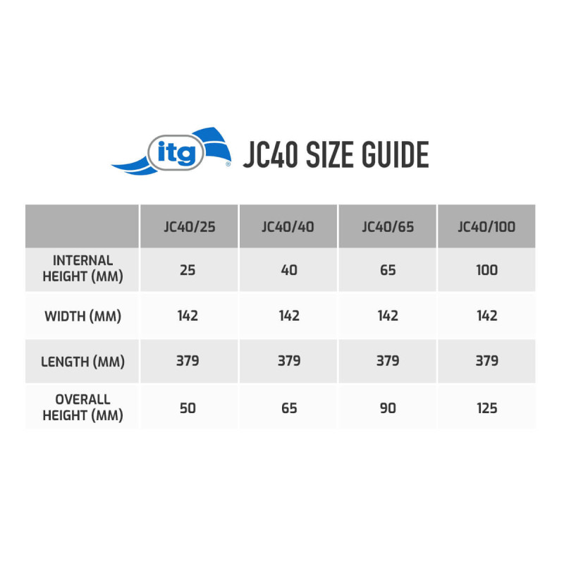 Filtro de ar abaulado ITG Megaflow JC40 65 mm - JC40/S/65Array