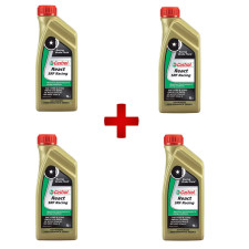 Conjunto de 4 garrafas de líquido de travões Castrol SRF600 de 1 L para competição