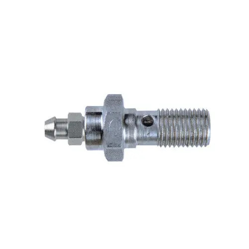 Parafuso banjo Goodridge com válvula de purga em aço inoxidável 3/8"-24 UNF – 775-03BNCArray