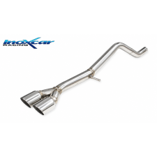 Silenciador tubular INOXCAR 2x80 mm - Alfa Romeo Junior - ALJUN.02.RA