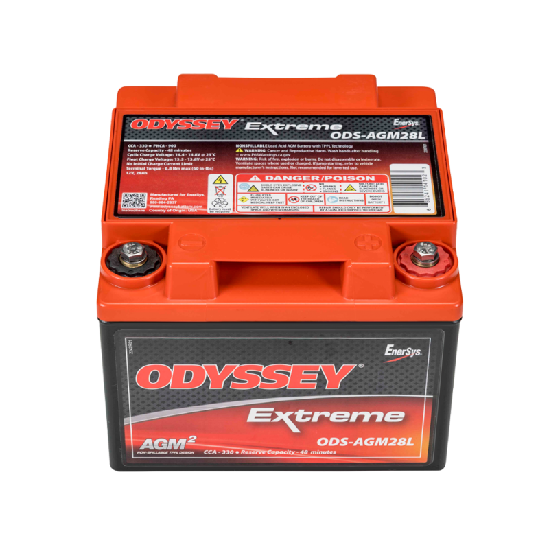 Bateria de competição AGM Odyssey Extreme PC925 ODS-AGM28L 28 Ah 925 PHCAArray