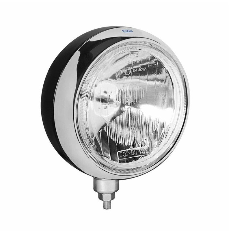 Faro de largo alcance SIM 3205 de acero inoxidable cromado H3 Ø181 mmArray