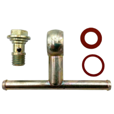 Kit de ligação de combustível tipo banjo simples em T - Weber DCOE / DCO/SP / DCNF