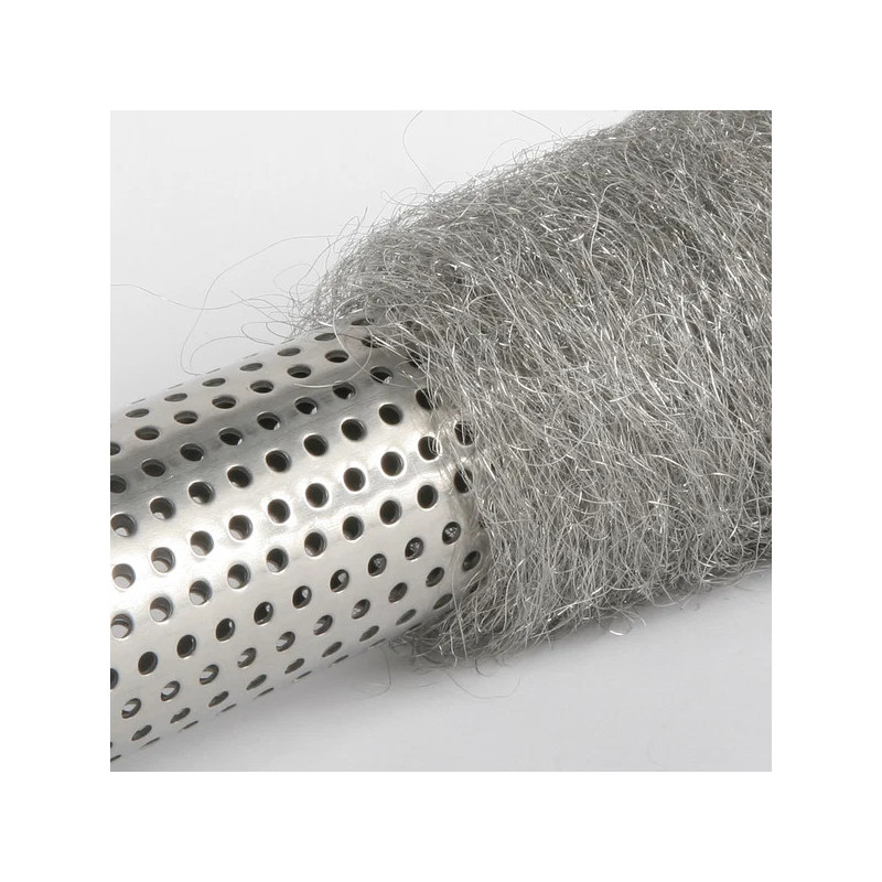 Tubo de acero inoxidable perforado Powersprint para silenciosos de absorciónArray