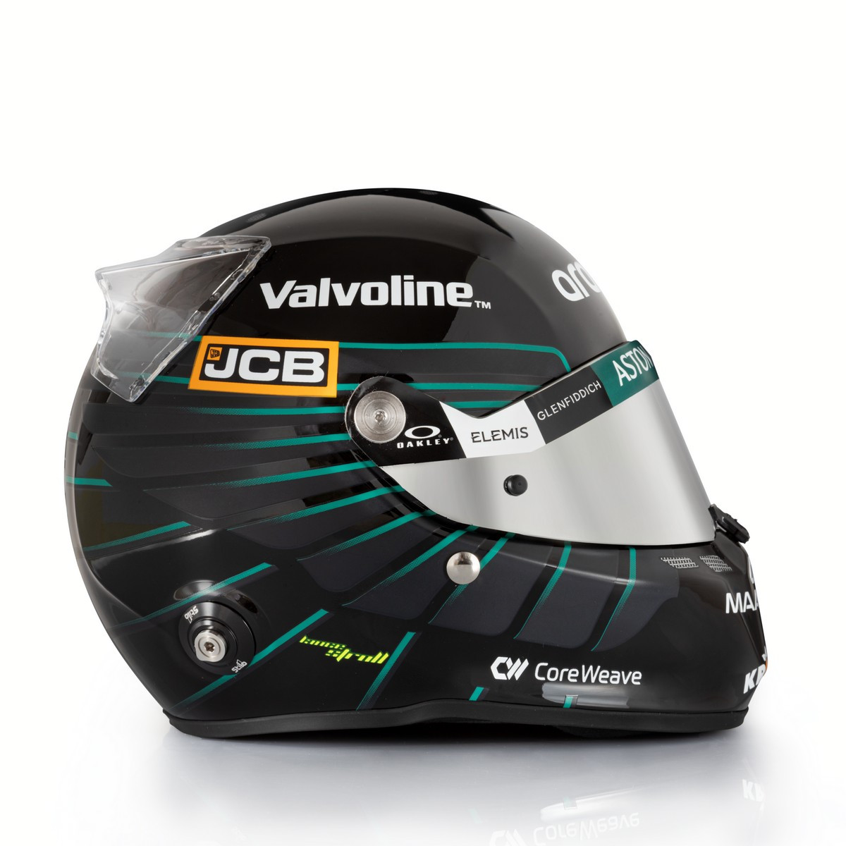 Mini casco Stilo Lance Stroll 2026 Aston Martin 1/2Array