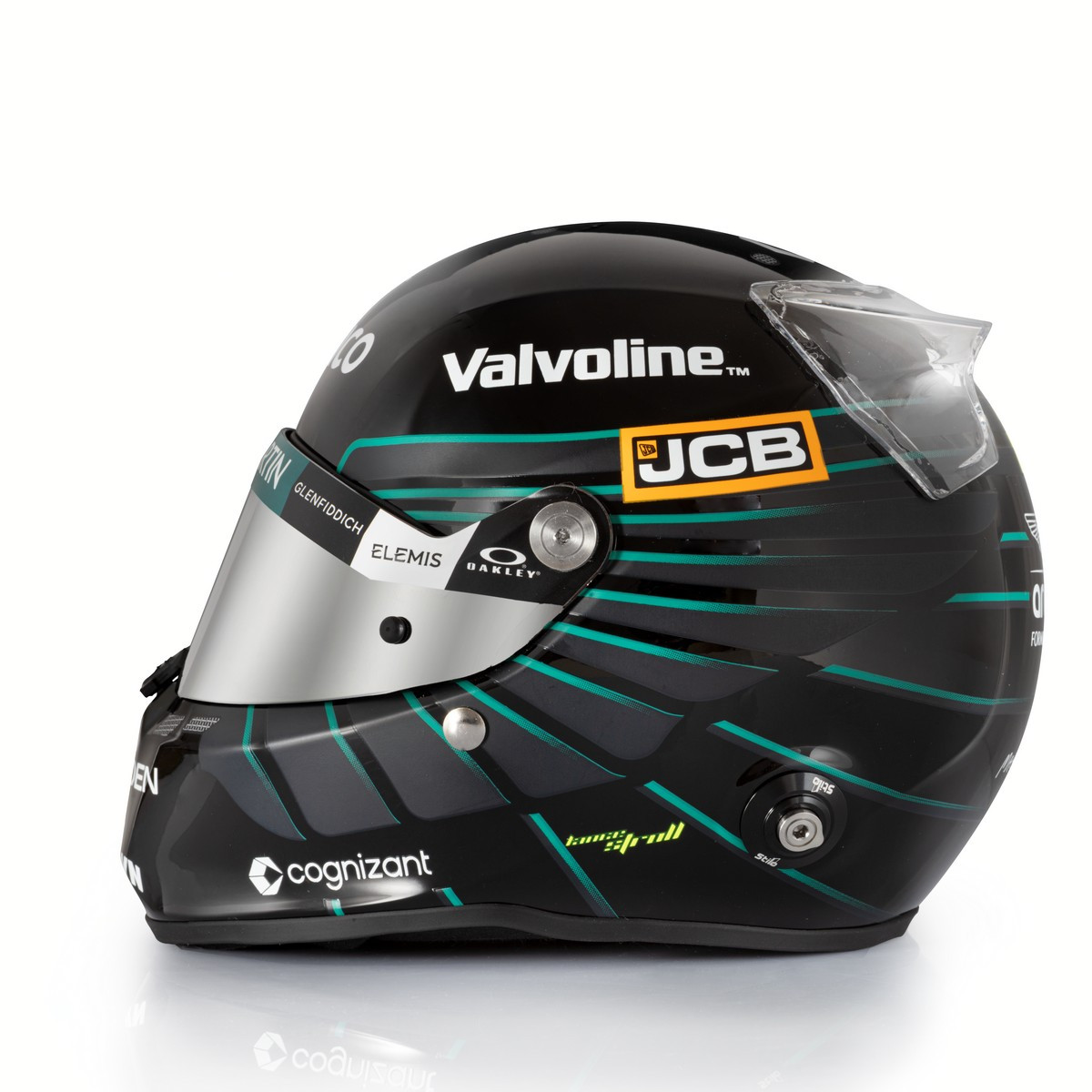 Mini casco Stilo Lance Stroll 2026 Aston Martin 1/2Array