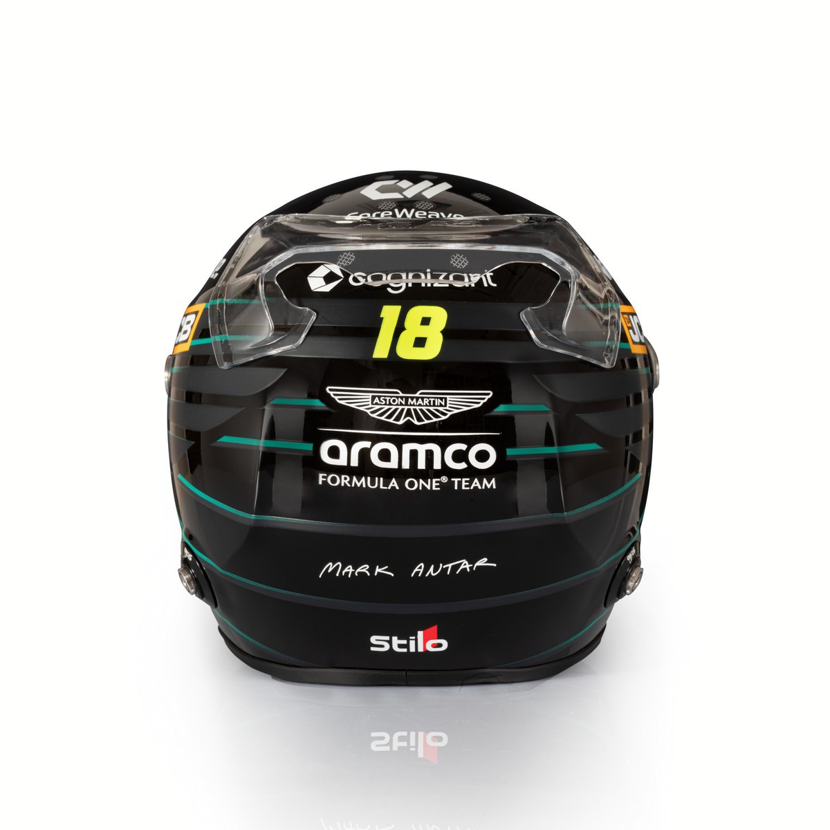 Mini auscultador Stilo Lance Stroll 2026 Aston Martin 1/2Array