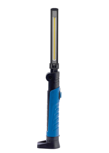 DRAPER Lámpara de inspección LED COB/SMD, 7 W, de 70 a 700 lúmenes, azulArray