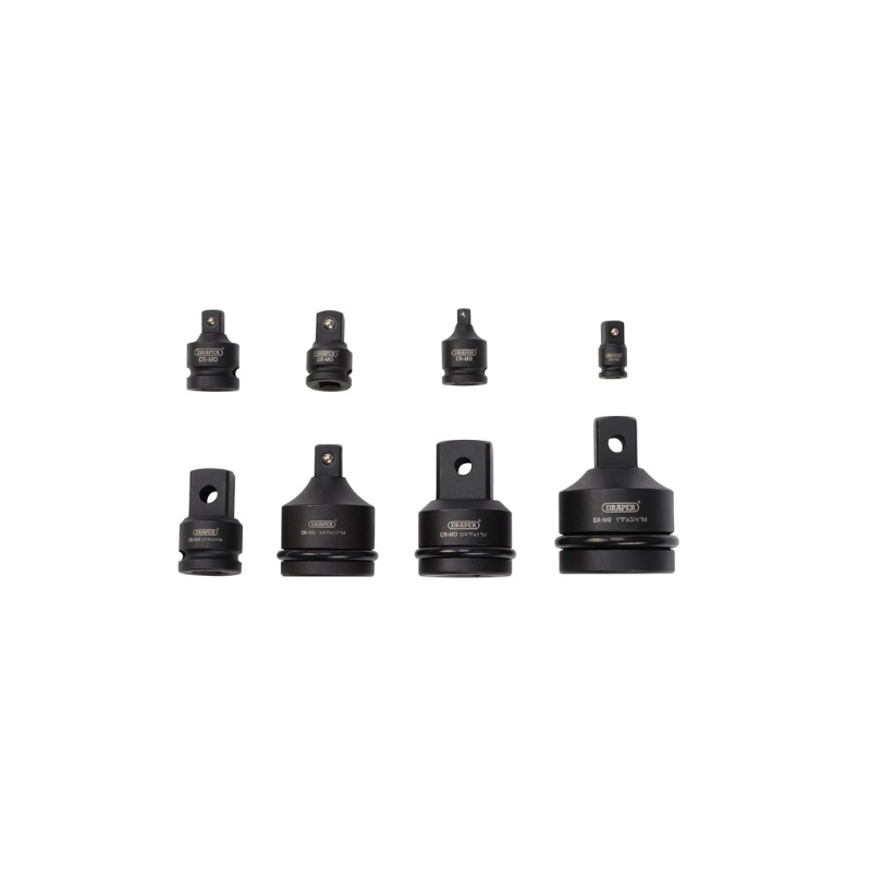 Juego de adaptadores de casquillo DRAPER (8 piezas)Array