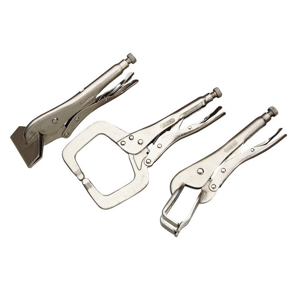 Conjunto de alicates de bancada DRAPER (3 peças)Array