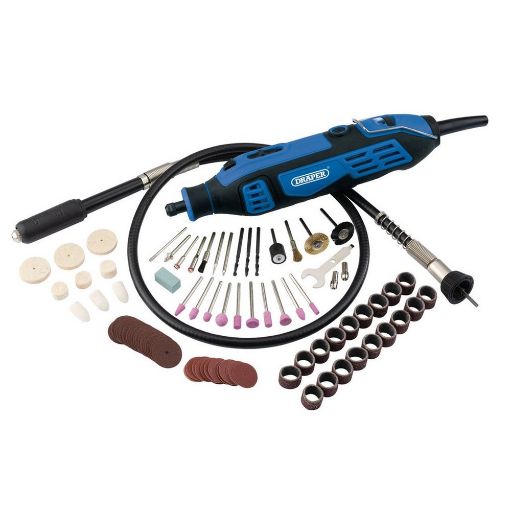 Kit de ferramentas rotativas multifuncionais DRAPER 180W (111 unid.)Array