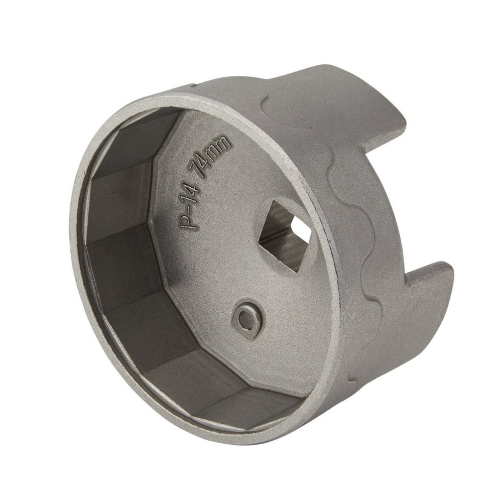 DRAPER manguito de filtro de aceite 74mm 14 planos para Mercedes-Benz Clase C y Clase EArray