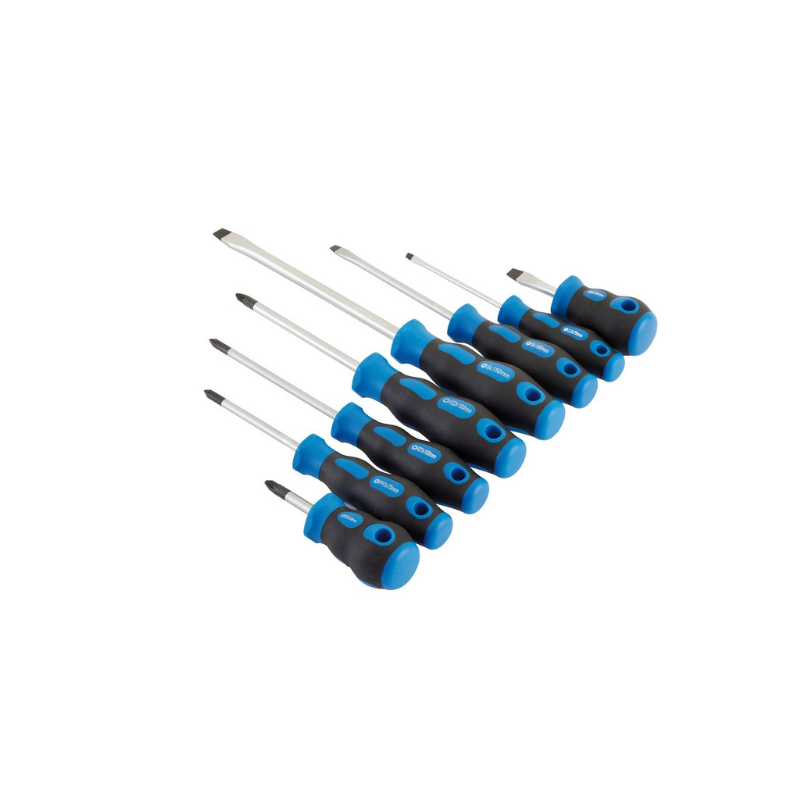 Draper Tools juego de destornilladores de agarre suave (8 piezas)Array